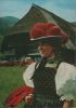 Schwarzwald - Schwarzwaldmädel in Festtagstracht - ca. 1970