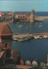 Frankreich - Collioure - Eglise, plage et le port - ca. 1985