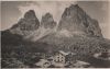 Italien - Dolomiten - Passo Sella Gruppa Sassolungo - ca. 1950