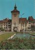 Schweiz - Solothurn - Amtshausplatz und Bieltor - ca. 1975