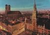 München Marienplatz Rathaus Frauenkirche - ca. 1975
