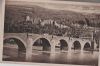 Heidelberg - Alte Brücke mit dem Schloß - ca. 1940