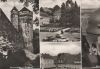 Stolpen - Johannisturm v. Ringweg, Blick v. Markt, Markt, Schösserturm - 1971