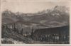 Österreich - Salzkammergut - Blick von Rossbrand auf Bischofsmütze - 1930