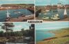 Großbritannien - Aberaeron - 4 Teilbilder - 1977