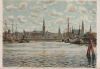 Lübeck - Einfahrt in den Hafen