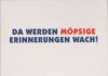 Preview image: Möpsige Erinnerungen Werbekarte für Film Möpsige Erinnerungen Werbekarte für Film