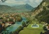 Interlaken - Schweiz - Strandbad mit Niesen