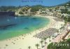 Peguera - Spanien - Strand von oben