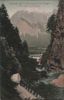 Schweiz - Bad Ragaz - Ausgang der Taminaschlucht - 1908