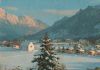 Bayerisch Gmain - mit Untersberg und Lattengebirge - 1968