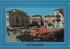 Schweiz - Lugano - Pzza Riforma con mercato - 1988