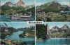 Schweiz - Brunnen - 4-Bilder-Karte - ca. 1965