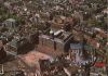 Niederlande - Amsterdam - Panorama met Kon. Paleis en Nieuwe Kerk - ca. 1980