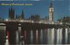 Großbritannien - London - Houses of Parliament at night - 1964