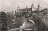 Bad Wildungen - Blick vom Kurpark auf den Fürstenhof - ca. 1965