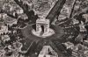 Frankreich - Paris - Vue aerienne - ca. 1960